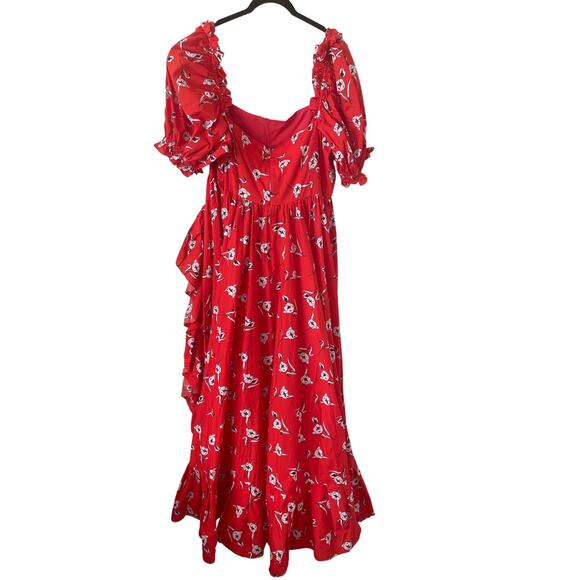 NWOT The Ruffle Gown Dress in Sweet Caroline Floral Print Coquette Milk Maid 3X - Picture 8 of 15